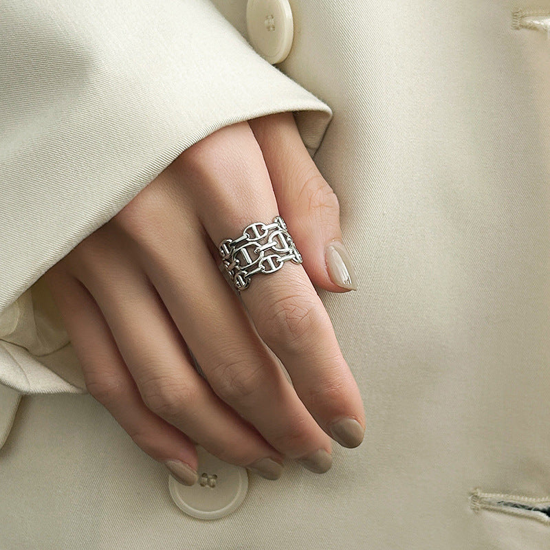 Patricia - Ring Stainless Steel - Adujstable