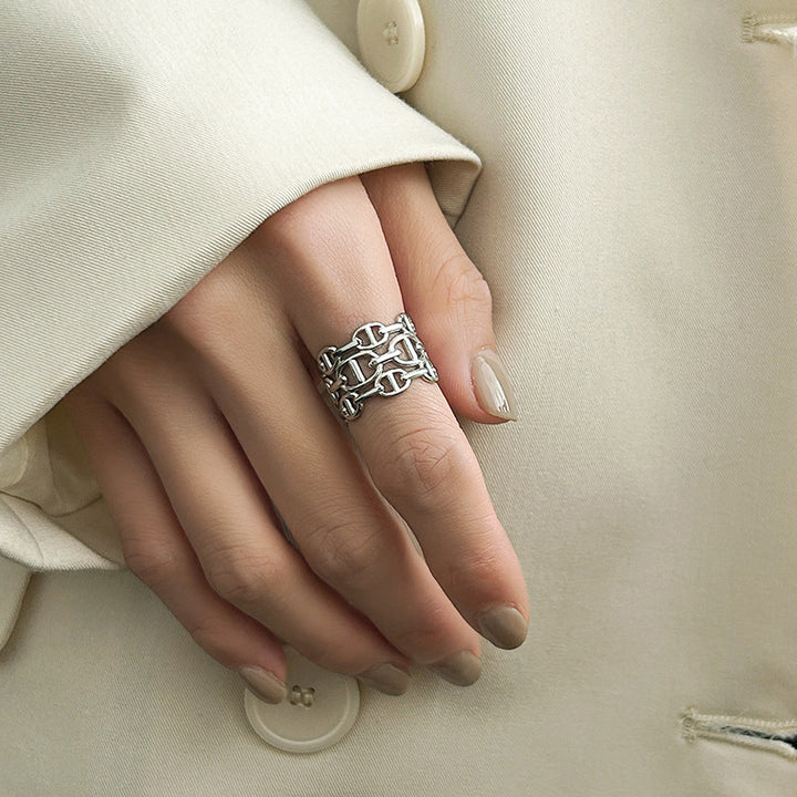 Patricia - Ring Stainless Steel - Adujstable