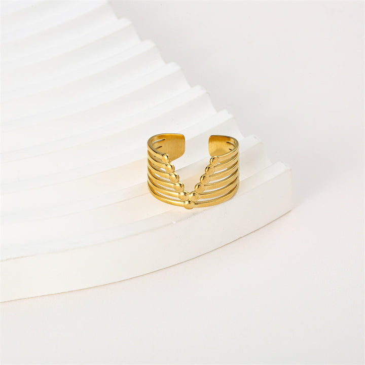 Veronica - Ring Stainless Steel - Adujstable