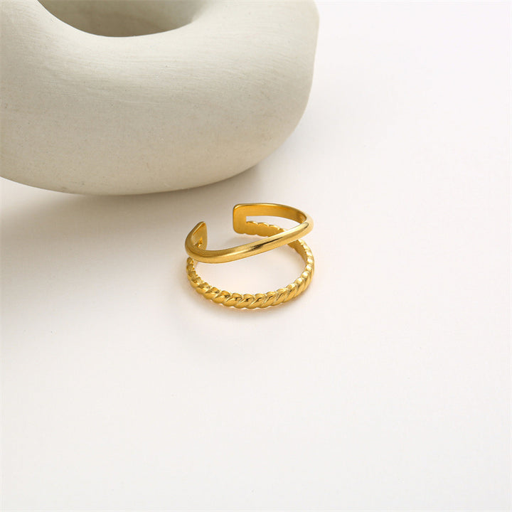 Senna - Ring Stainless Steel - Adujstable