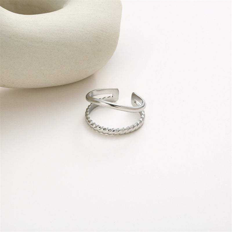 Senna - Ring Stainless Steel - Adujstable