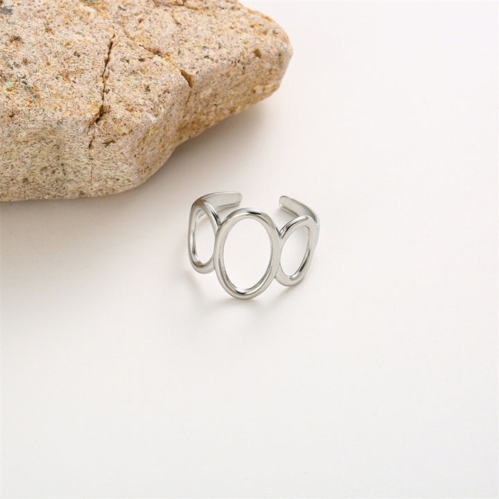 Triple - Ring Stainless Steel - Adujstable