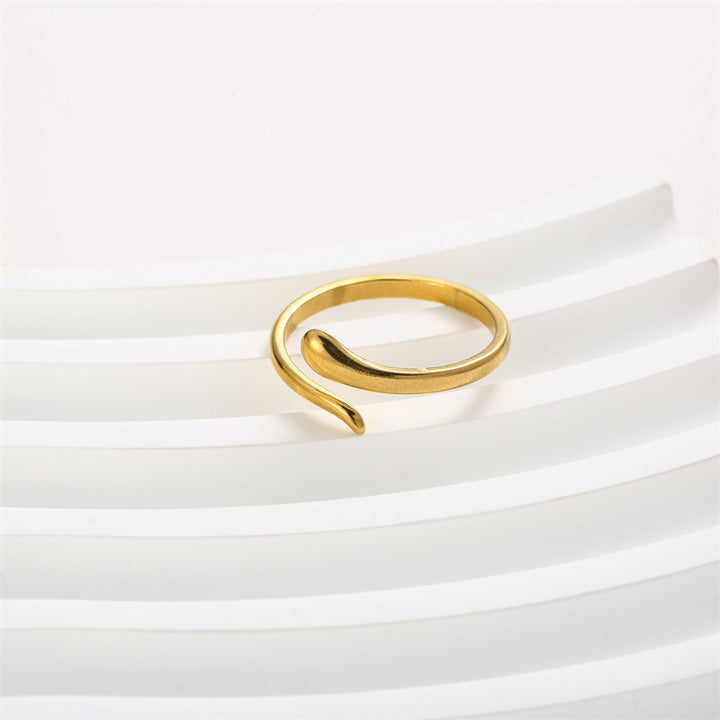 Ann - Ring Stainless Steel - Adujstable